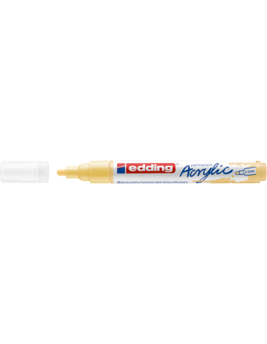 e-5100 acrylic marker Edding medium pastel yellow