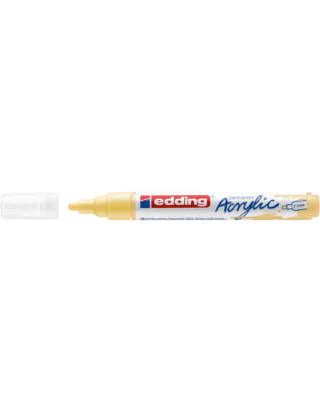 e-5100 acrylic marker Edding medium pastel yellow