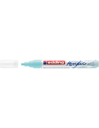 e-5100 acrylic marker Edding medium pastel blue