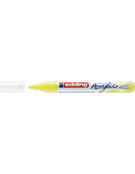 e-5100 acrylic marker medium neon yellow