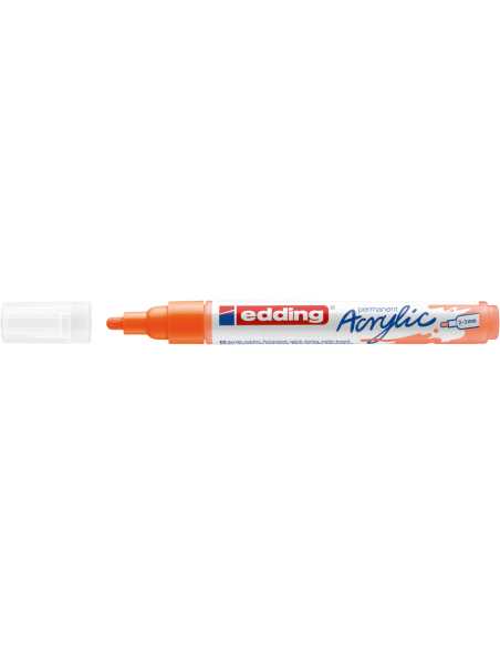 e-5100 acrylic marker medium neon orange