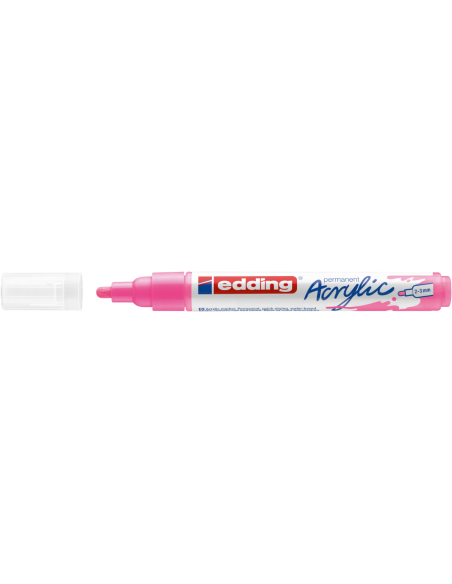 e-5100 acrylic marker medium neon pink