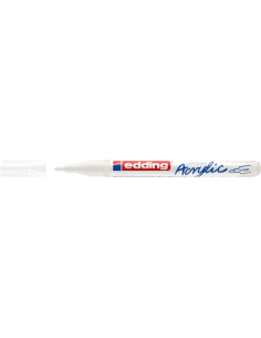 e-5300 acrylic marker fine traffic white