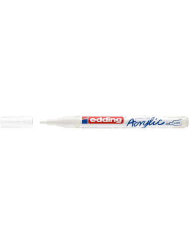 Akrüülmarker edding 5300 valge