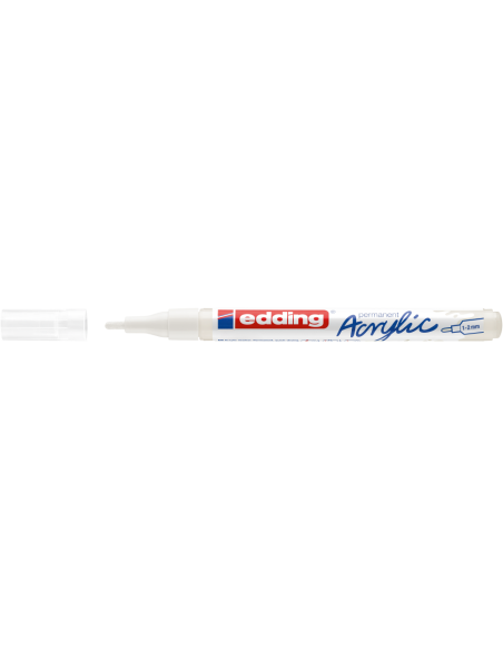 e-5300 acrylic marker fine traffic white