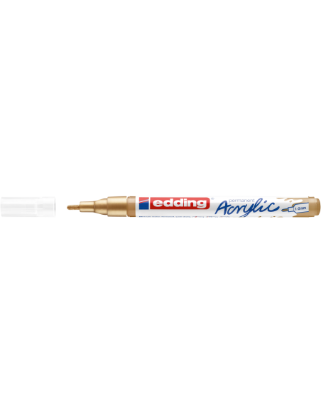 Akrüülmarker edding 5300 kuldne