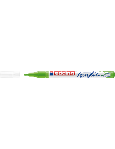 e-5300 acrylic marker fine yellow green