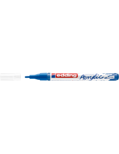 e-5300 acrylic marker fine gentian blue