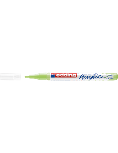 e-5300 acrylic marker fine pastel green