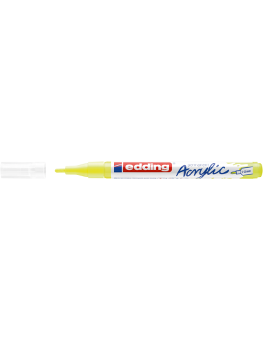 e-5300 acrylic marker fine neon yellow