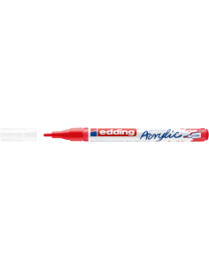 e-5300 acrylic marker fine traffic red