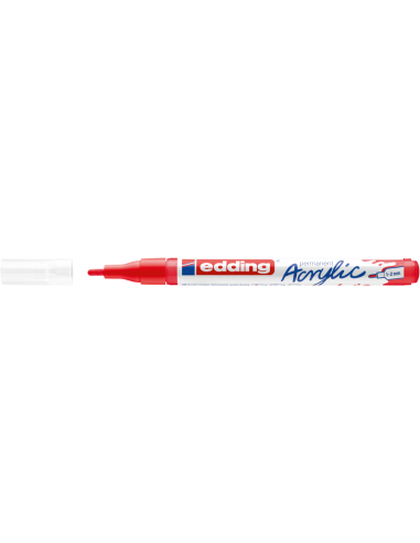 e-5300 acrylic marker fine traffic red