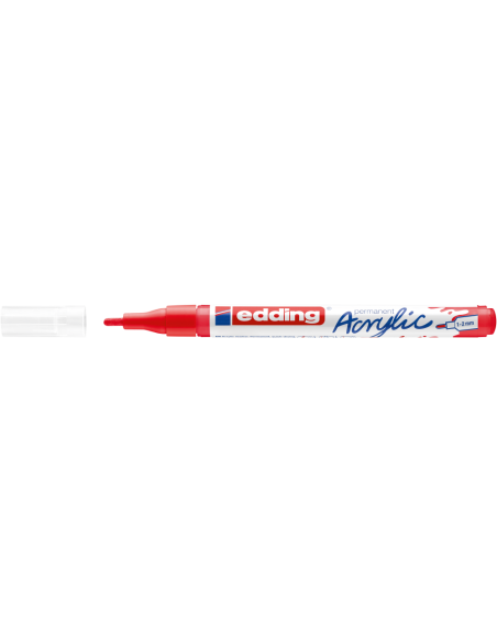 e-5300 acrylic marker fine traffic red