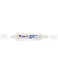 e-5400 acrylic 3D double liner tr.white