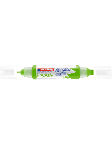 e-5400 acrylic 3D double liner yel.green