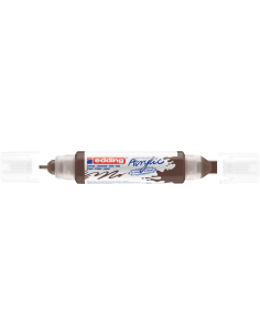 e-5400 acrylic 3D double liner ch. brown