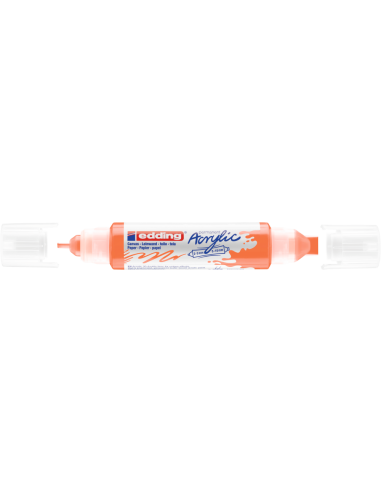 e-5400 acrylic 3D double liner neon ora.