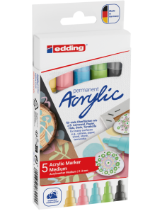 e-5100/5S acrylic marker medium pastel 2