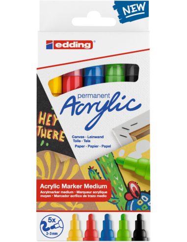 e-5100/5S acrylic marker medium basic