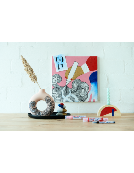 e-5100/5S acrylic marker medium festive