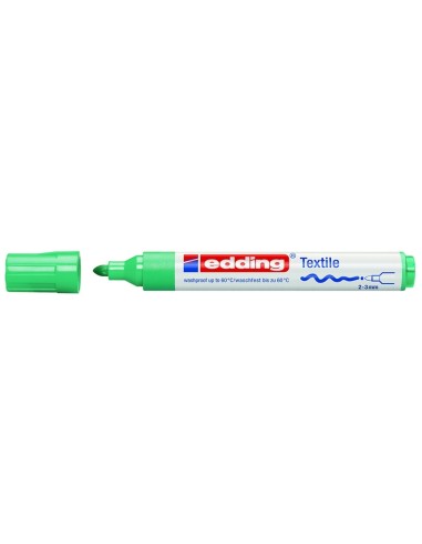 edding 4500 textile marker pale green