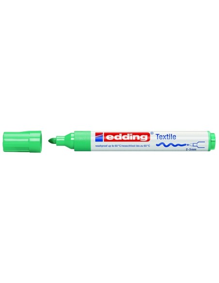 edding 4500 textile marker pale green