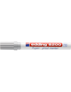 edding 8200 grout marker blister of 1 silver grey 2