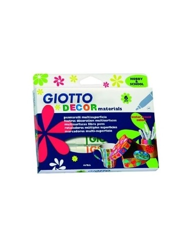 Markerid FILA Giotto Decor classic 6-värvi