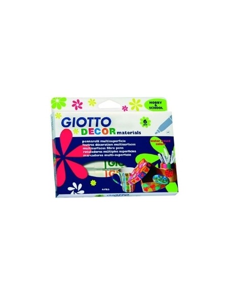 Markerid FILA Giotto Decor classic 6-värvi