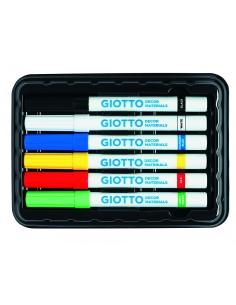Markerid Fila Giotto Decor classic 6-värvi 2