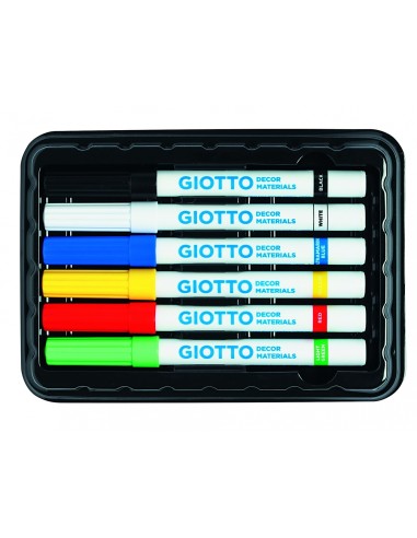 Markerid FILA Giotto Decor classic 6-värvi