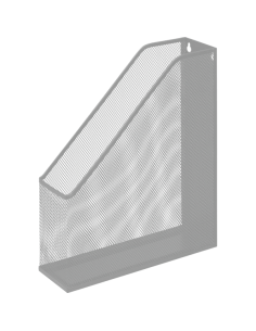 Dokumendisahtel deVENTE metallist 7.5x25x31.8cm vertikaalne hõbe
