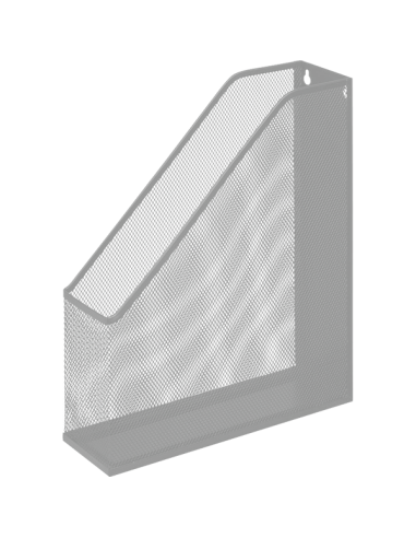 Dokumendisahtel deVENTE metallist 7.5x25x31.8cm vertikaalne hõbe