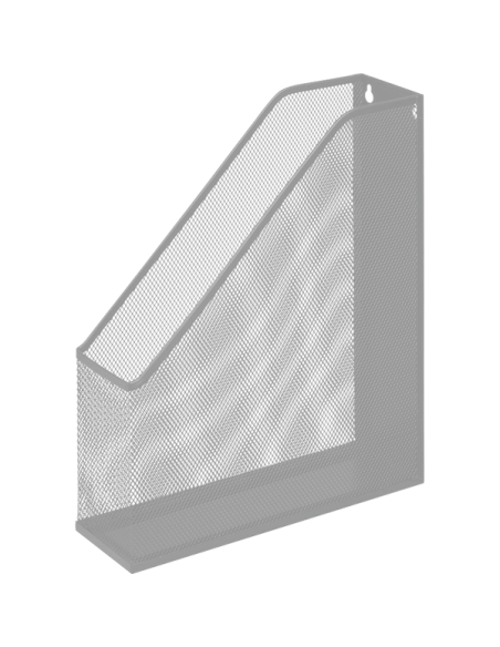 Dokumendisahtel deVENTE metallist 7.5x25x31.8cm vertikaalne hõbe