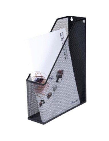 Dokumendisahtel deVENTE metallist 7.5x25x31.8cm vertikaalne must