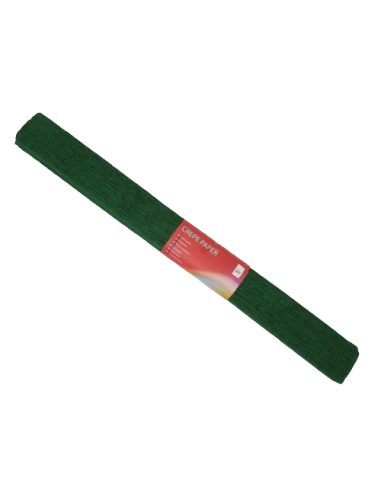 Krepp-paber College 50x250cm tumeroheline