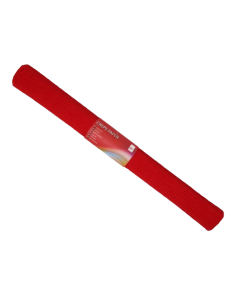 Krepp-paber College 50x250cm punane