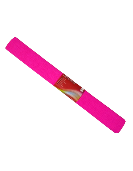 Krepp-paber College 50x250cm kirsiroosa