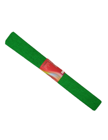 Krepp-paber College 50x250cm roheline
