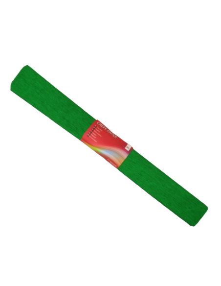 Krepp-paber College 50x250cm roheline