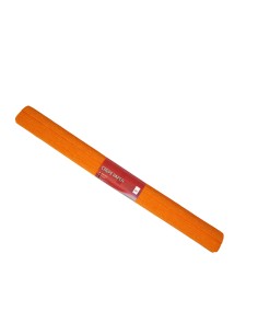 Flower Crepe Paper, 50X250 Cm In Rolls, orange red