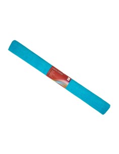 Flower Crepe Paper, 50X250 Cm In Rolls, light blue