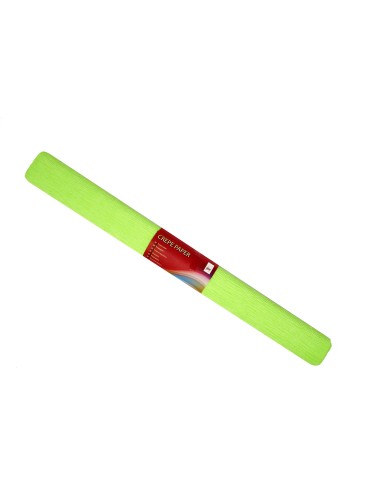 Flower Crepe Paper, 50X250 Cm In Rolls, light lemon