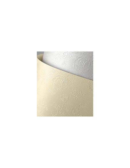 Dekoratiivpaber Floral A4/20L 220gr valge