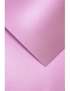 Decorative card paper A4 MILLENIUM pink 20 pcs/box 220g/m2