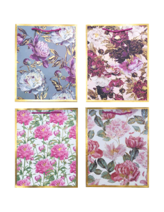 Kinkekott deVENTE Flower border 31x42x12 cm, 210 g/m², 4 kujundust