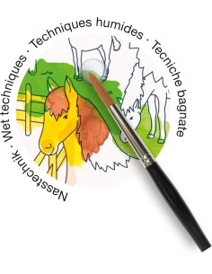 Värvi Ise pildid Faber-Castell rullis, pony farm iseliimuvad 2