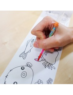 Coloring Roll, 10x243cm, Animals 2