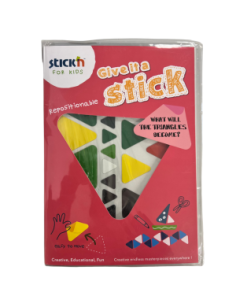 *Pildiraamat Give it a stick-Triangle (6 game cards/ 6 example guide sheet