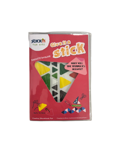 *Pildiraamat Give it a stick-Triangle (6 game cards/ 6 example guide sheet